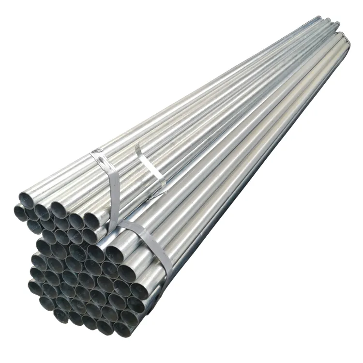 DN15 DN20 DN25 Customizable Hot Dipped Galvanized Iron Steel Gi Pipe Galvanized Tube For Construction